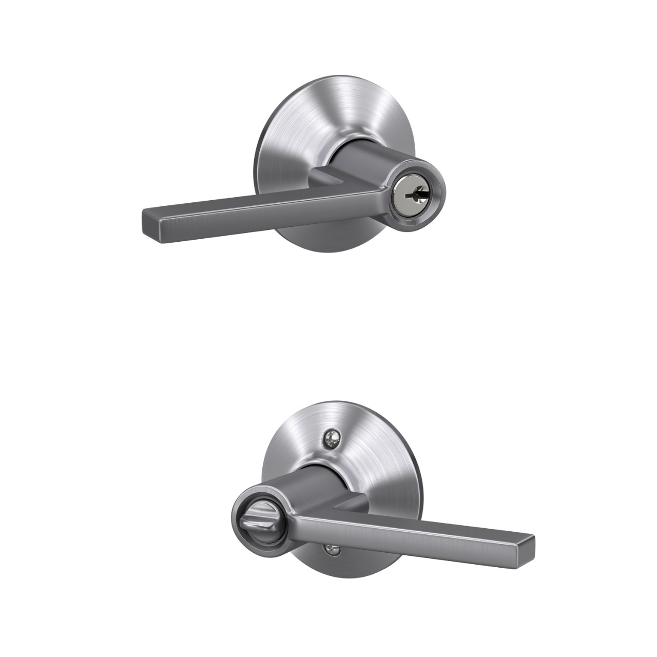 Latitude Lever Keyed Entry Lock