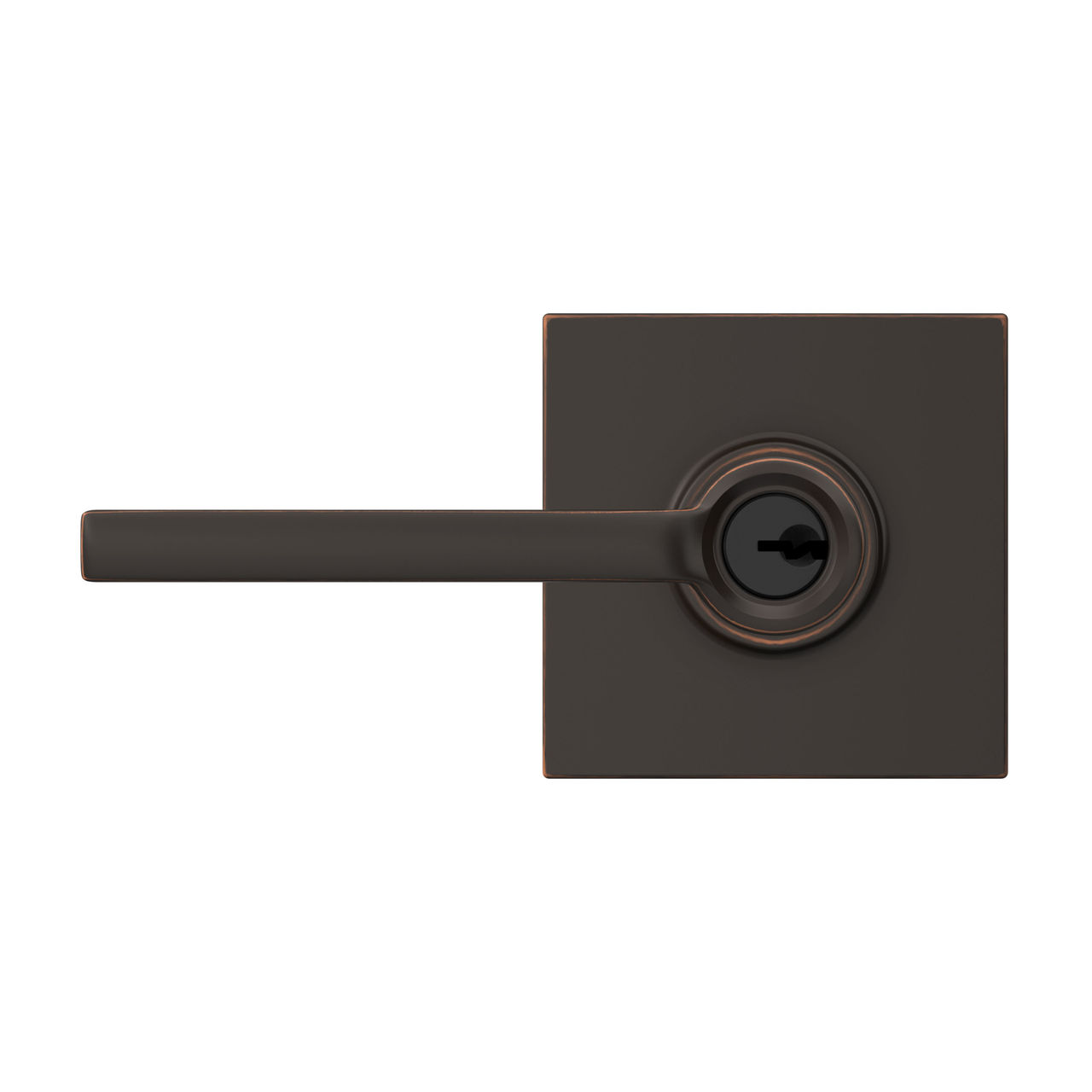 Latitude lever Keyed Entry lock with Collins Trim