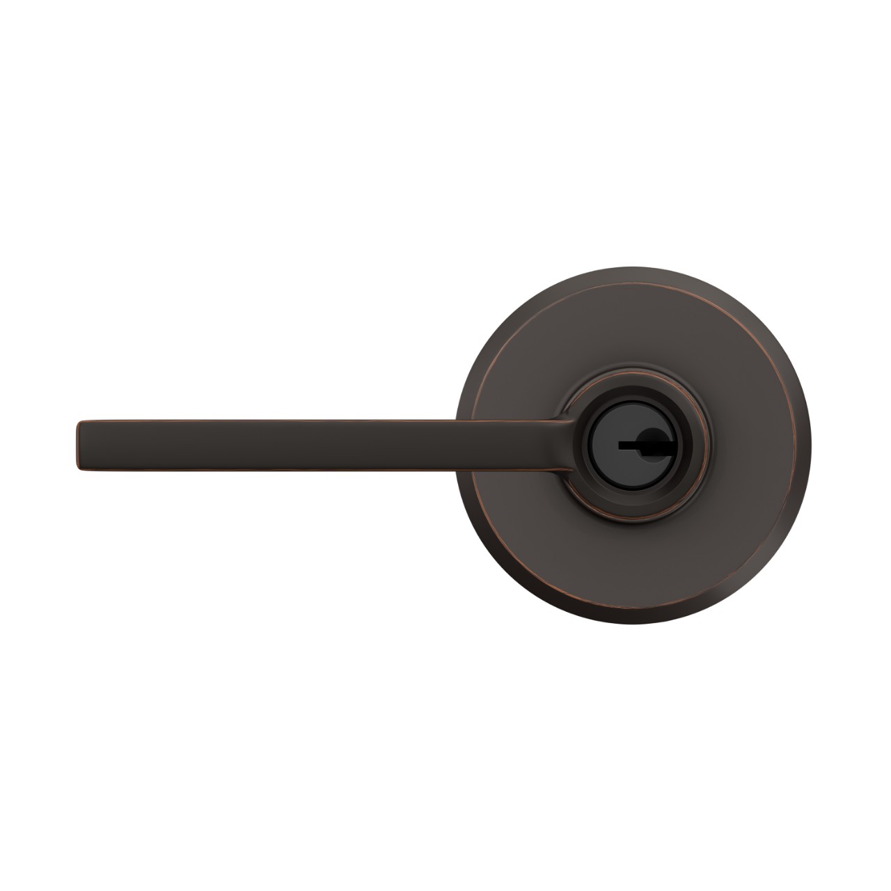 Latitude Lever Keyed Entry Lock with Greyson Trim