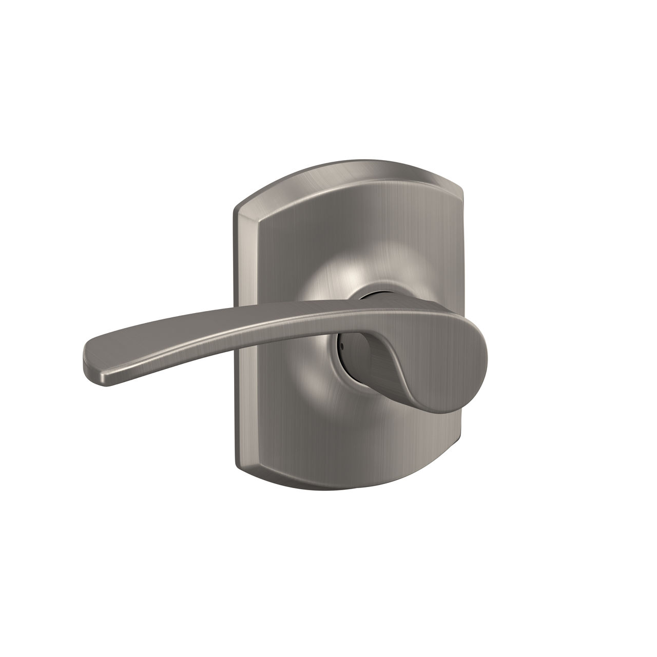 Merano Lever Hall & Closet Lock with Greenwich Trim