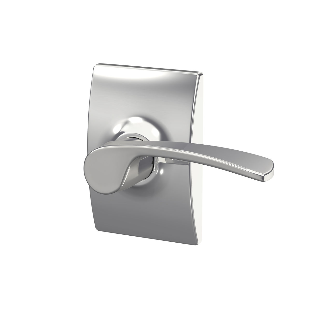 Merano Lever Hall & Closet Lock with Century Trim