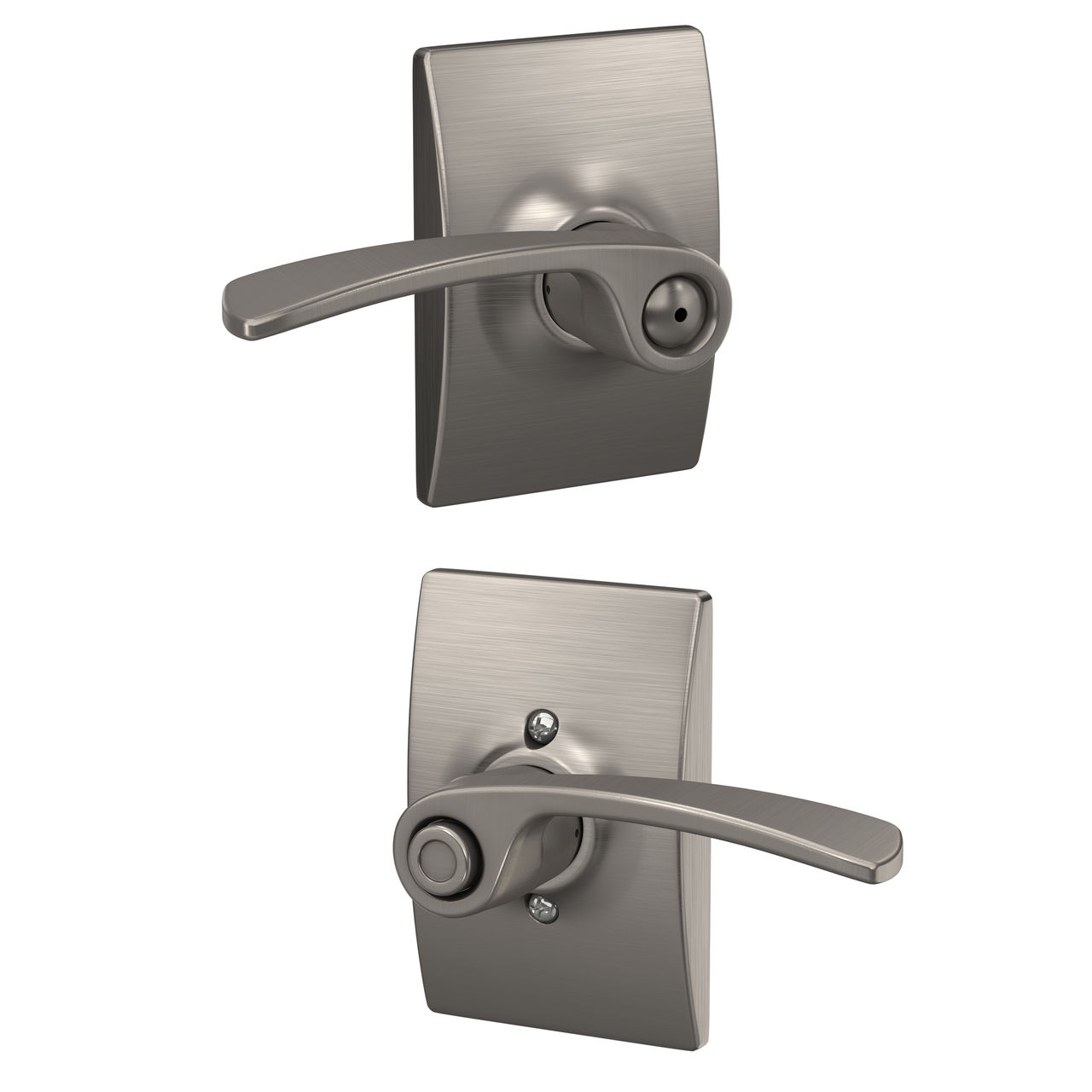 Merano Lever Bed & Bath Lock with Century Trim