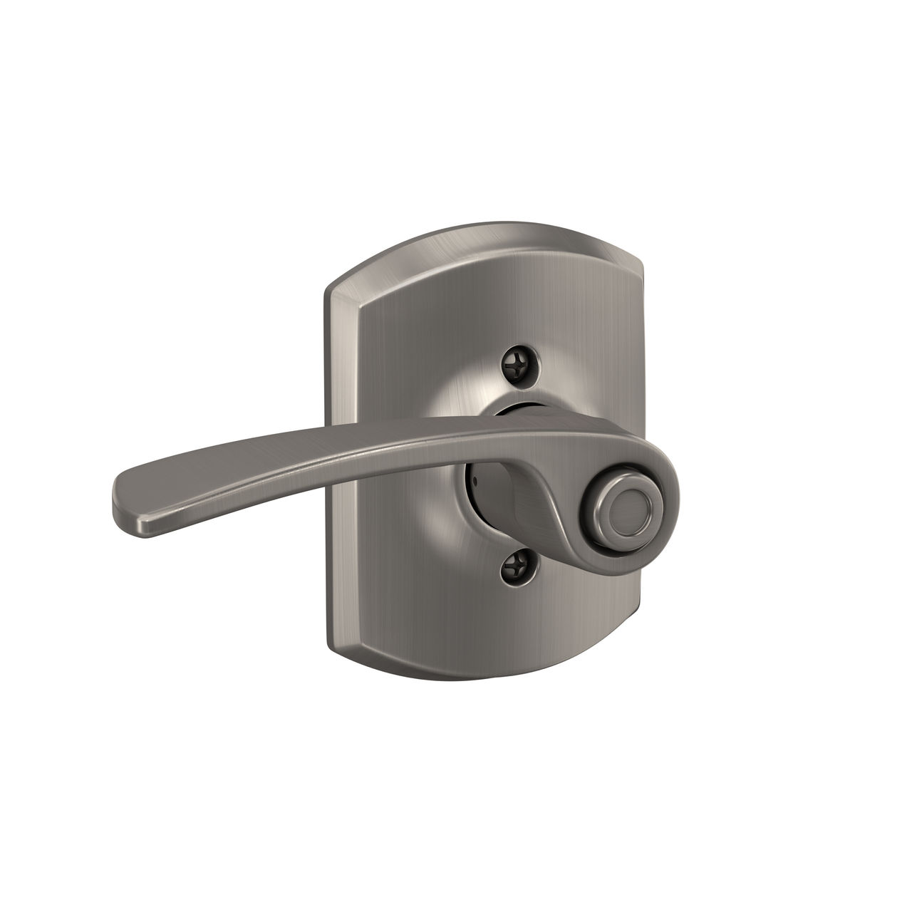 Merano Lever Bed & Bath Lock with Greenwich Trim