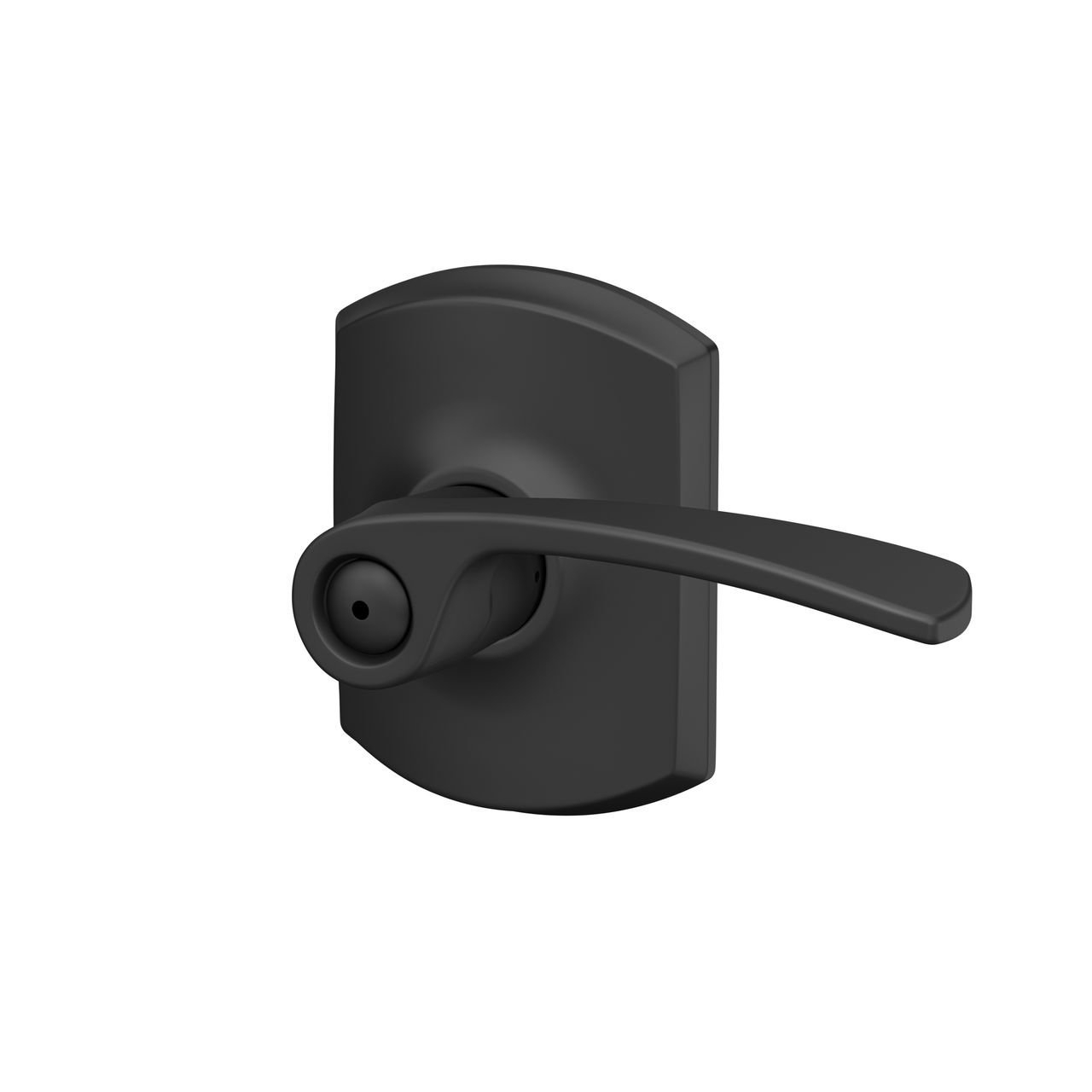 Merano Lever Bed & Bath Lock with Greenwich Trim