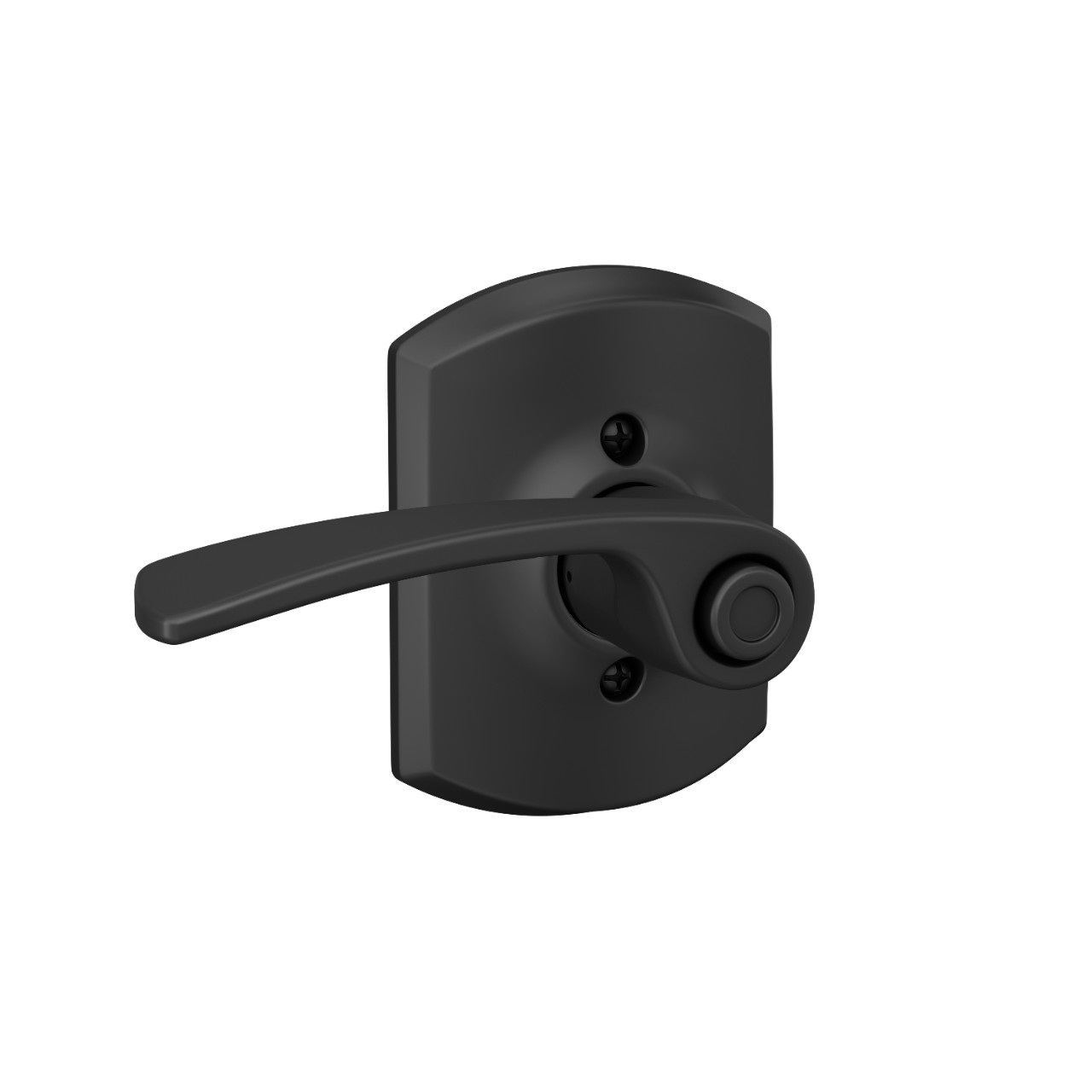 Merano Lever Bed & Bath Lock with Greenwich Trim