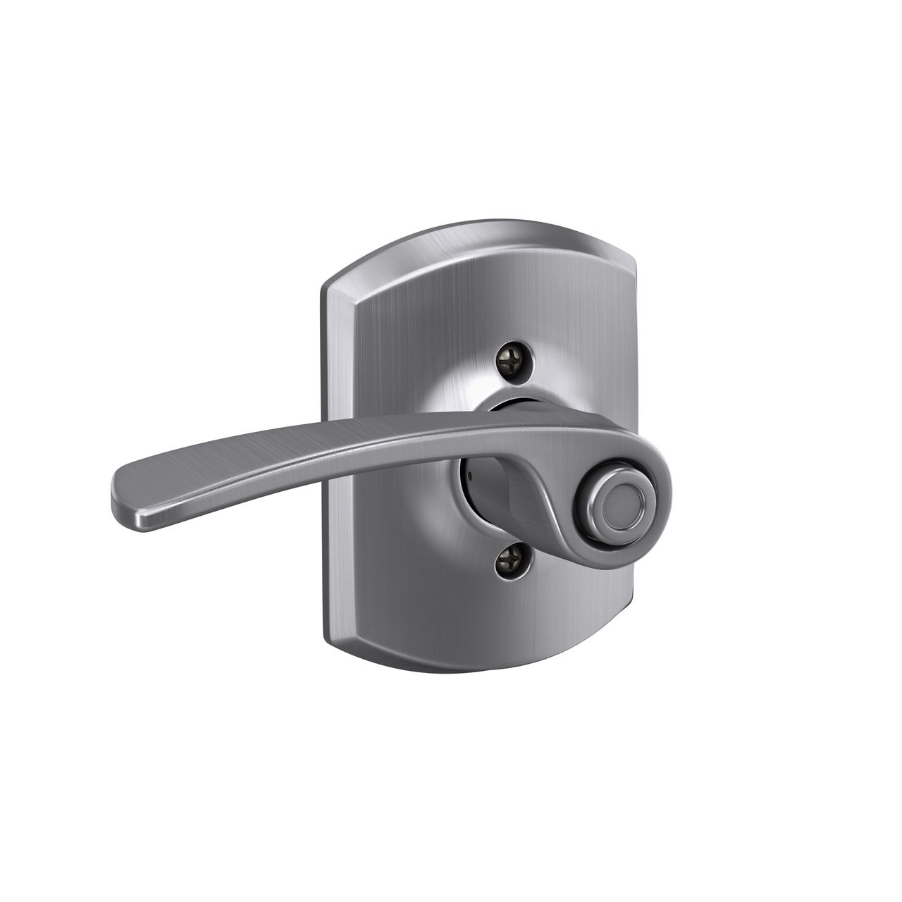 Merano Lever Bed & Bath Lock with Greenwich Trim
