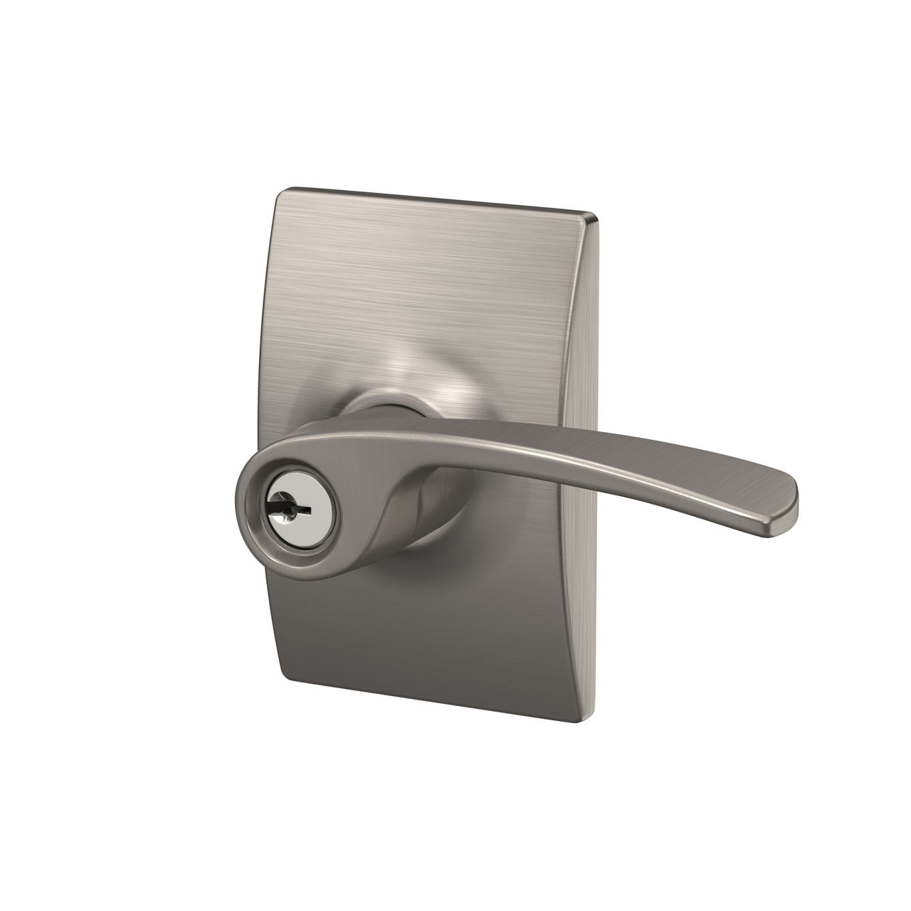 Merano Lever Keyed Entry Lock with Century Trim