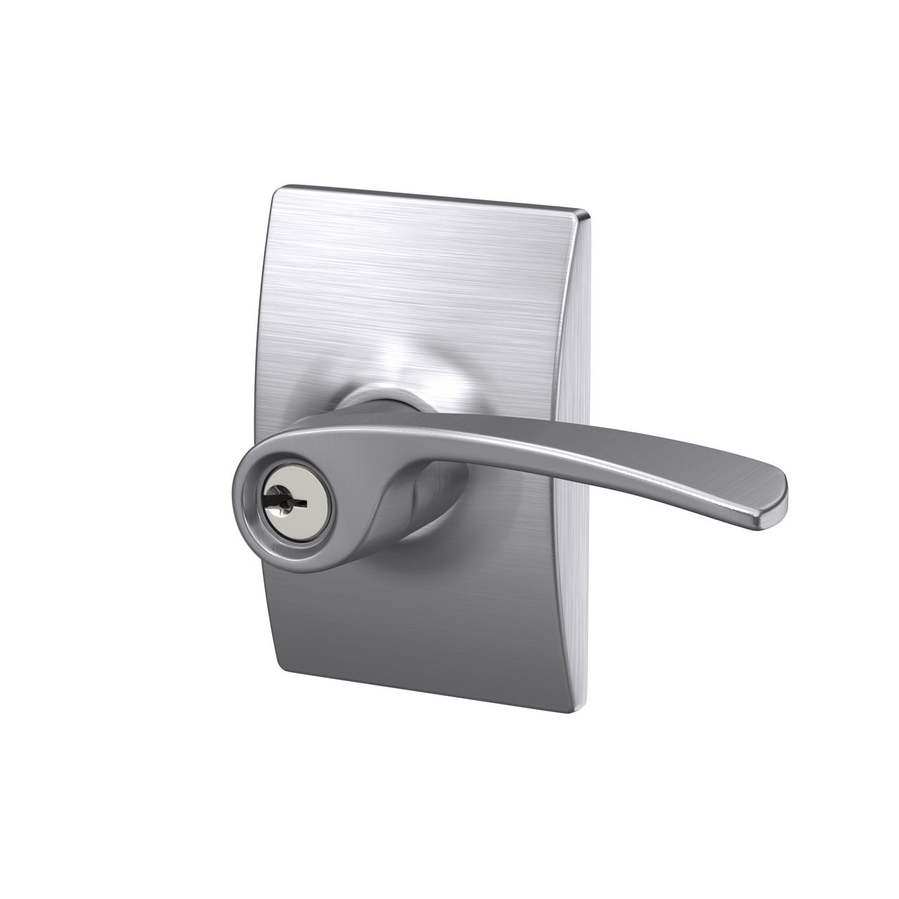 Merano Lever Keyed Entry Lock with Century Trim