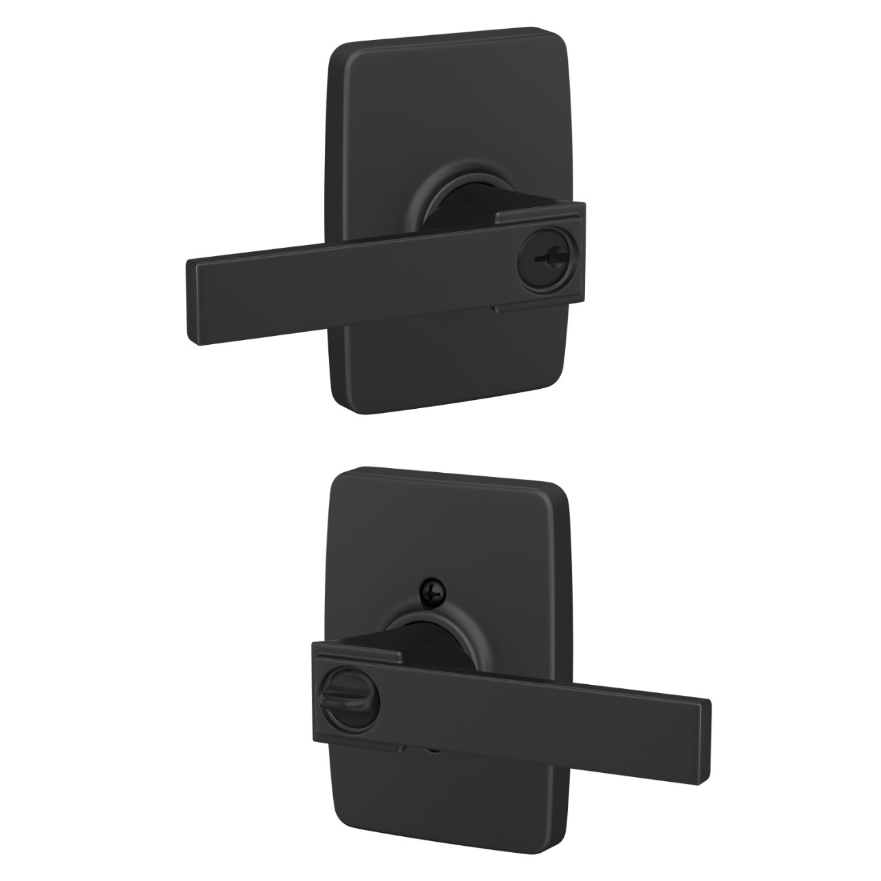 Northbrook Lever Keyed Entry Lock with Greene Trim