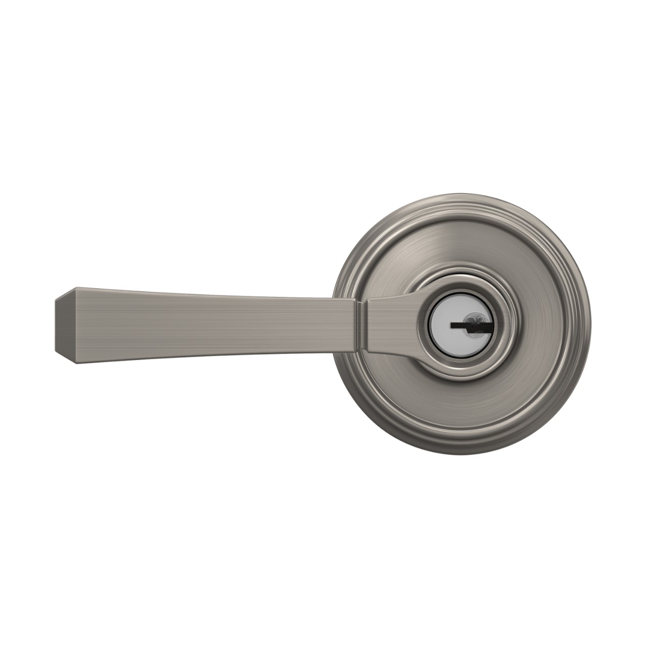 Rivington Lever Keyed Entry Lock with Indy Trim