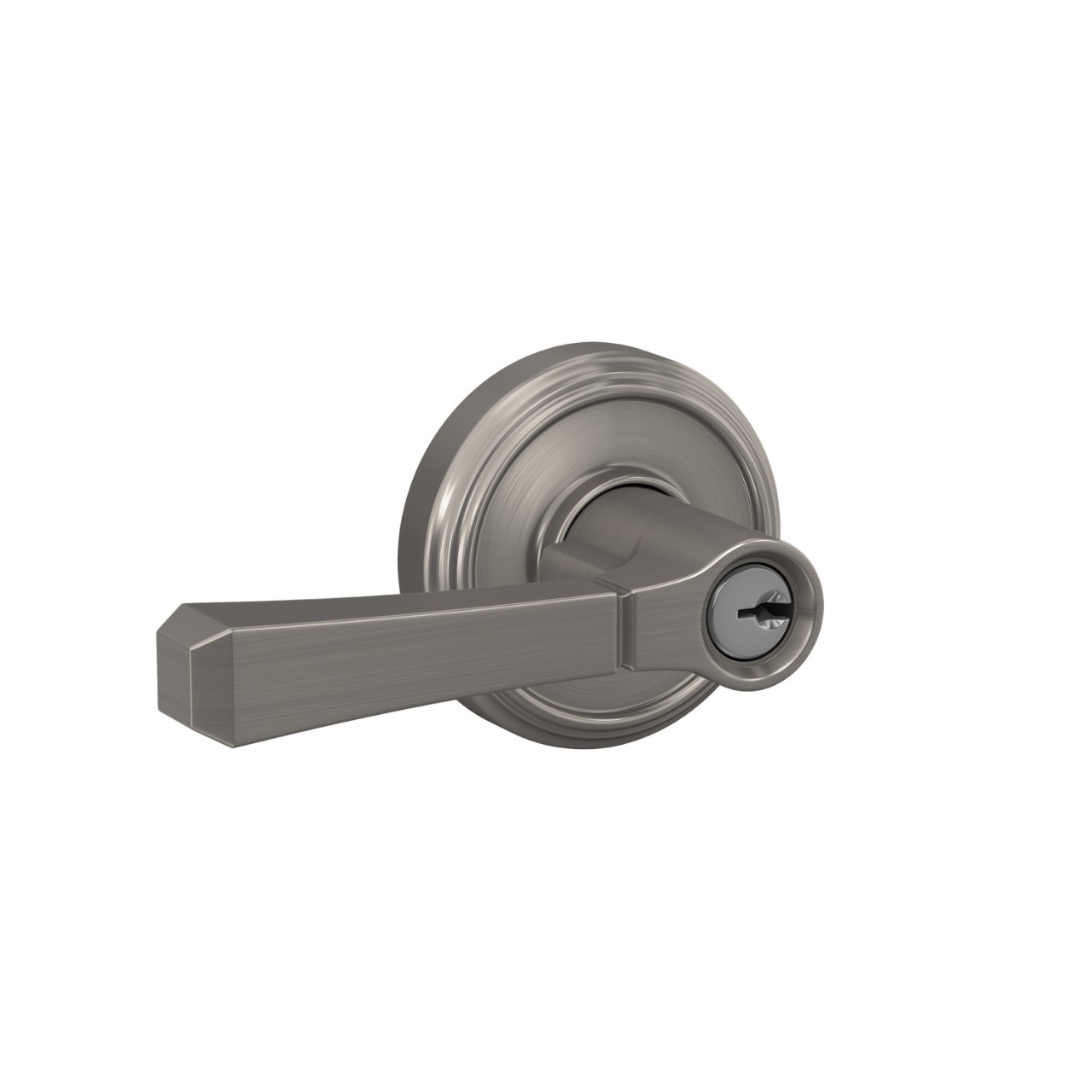 Rivington Lever Keyed Entry Lock with Indy Trim