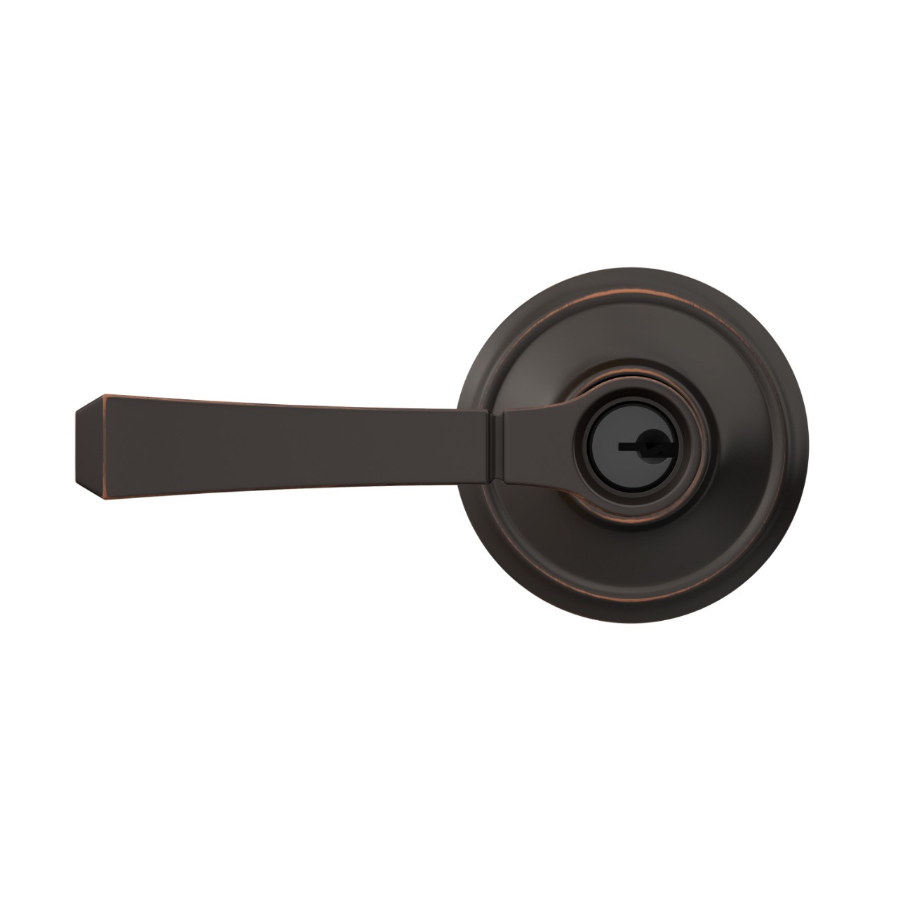 Rivington Lever with Georgian Trim Keyed Entry Lock