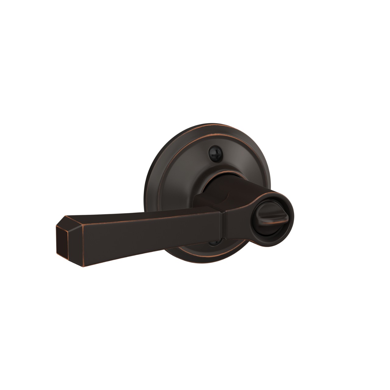 Rivington Lever with Georgian Trim Keyed Entry Lock