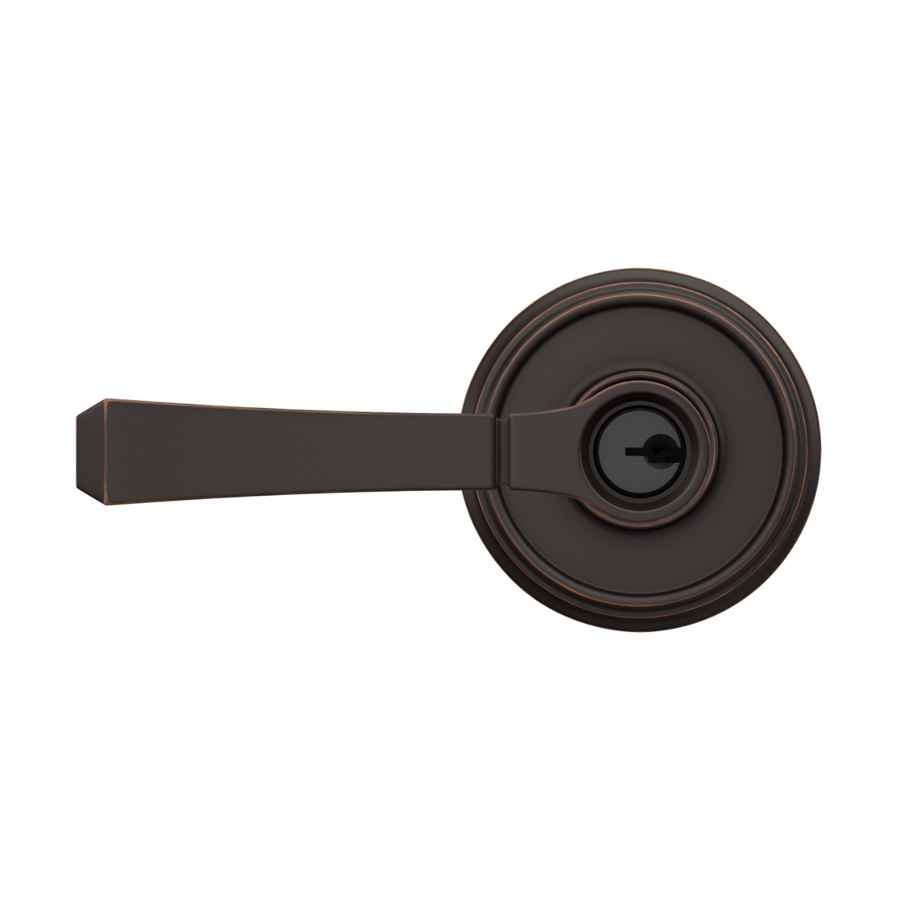 Rivington Lever Keyed Entry Lock with Indy Trim