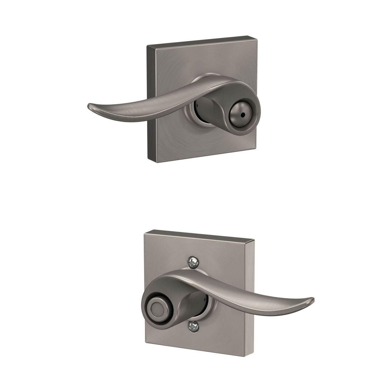 Sacramento lever Bed & Bath Lock with Collins Trim