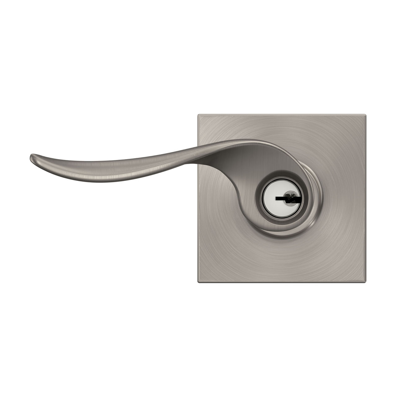 Sacramento lever Keyed Entry lock with Collins Trim