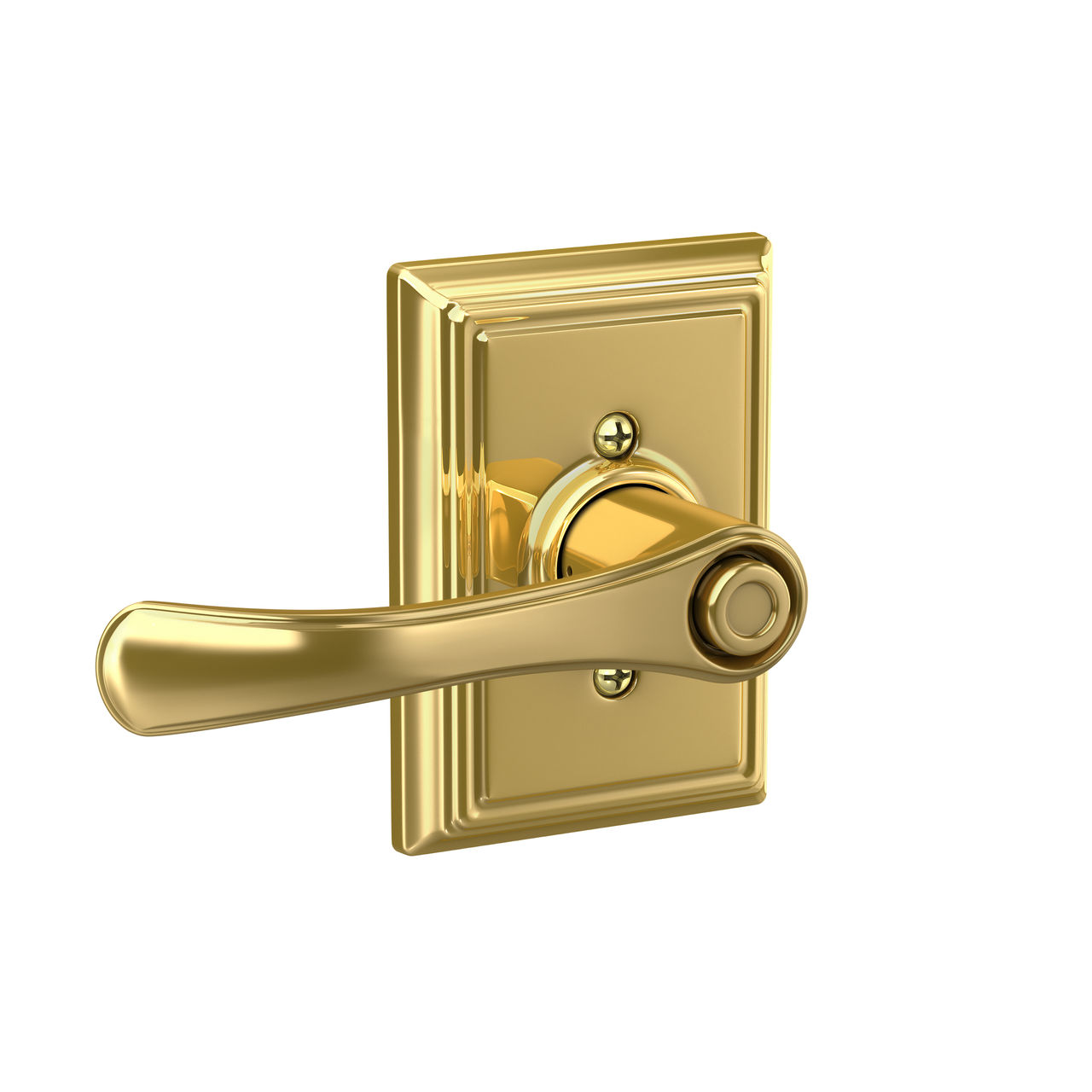 Avila Lever Bed & Bath Lock with Addison Trim