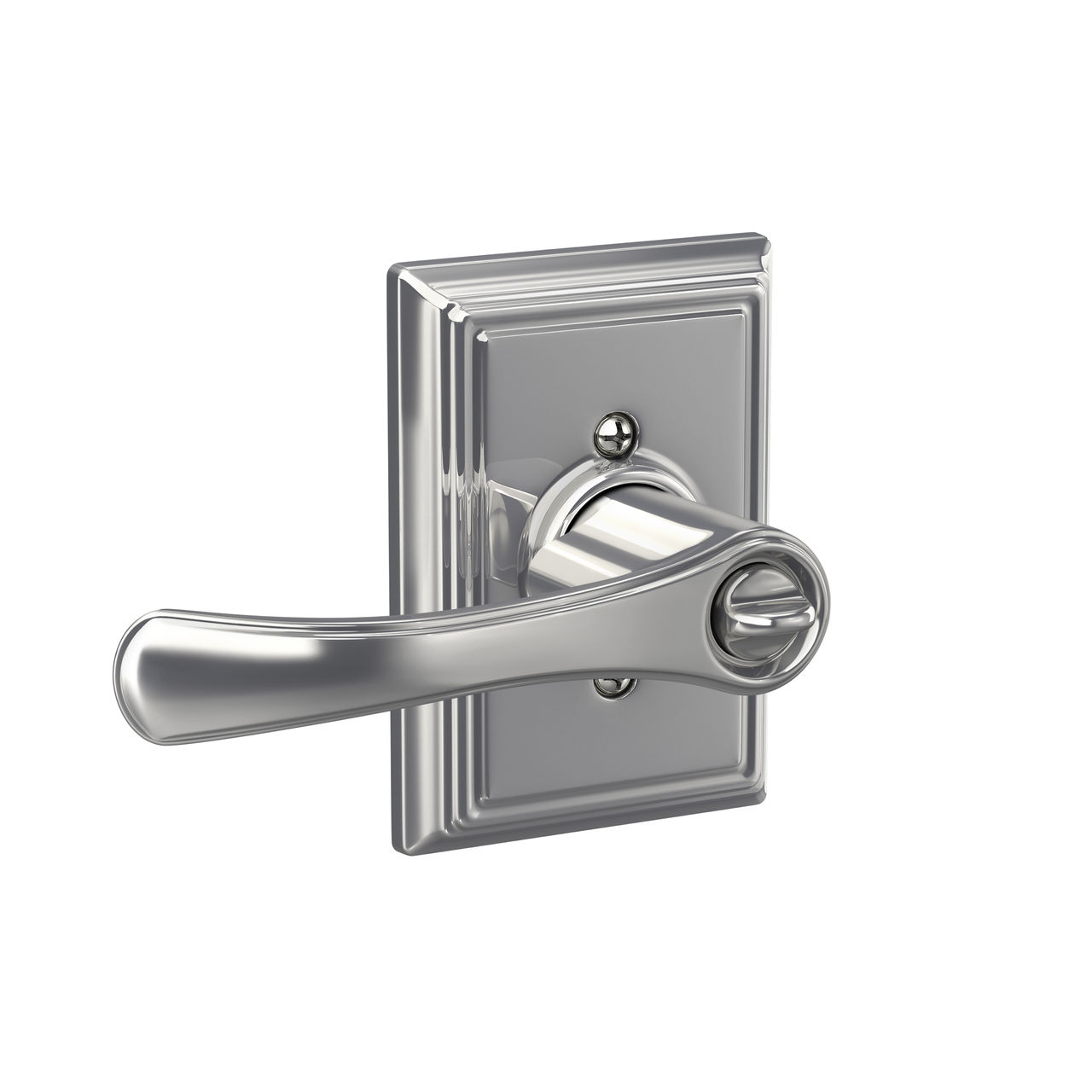 Avila Lever Keyed Entry Lock with Addison Trim