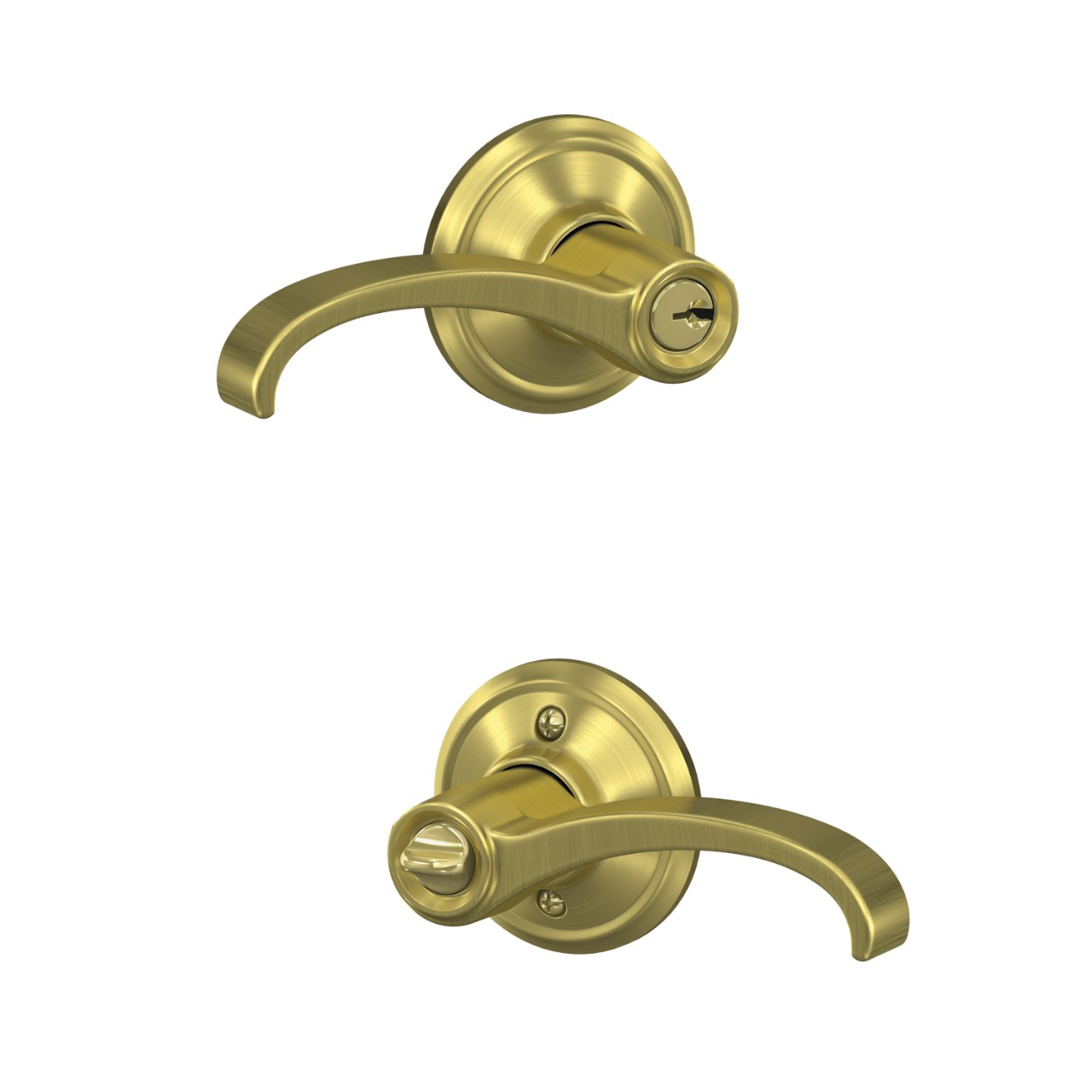 Whitney Lever Keyed Entry Lock