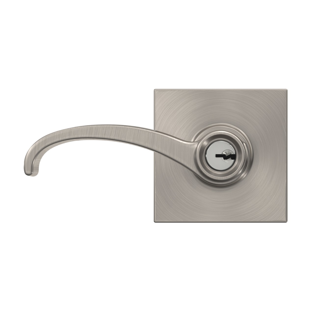 Whitney Lever Keyed Entry Lock with Collins Trim