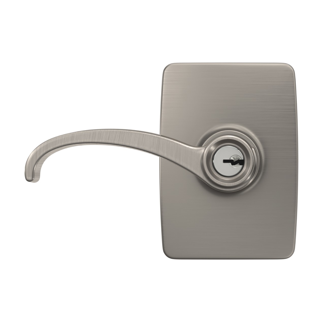 Whitney Lever Keyed Entry Lock with Greene Trim