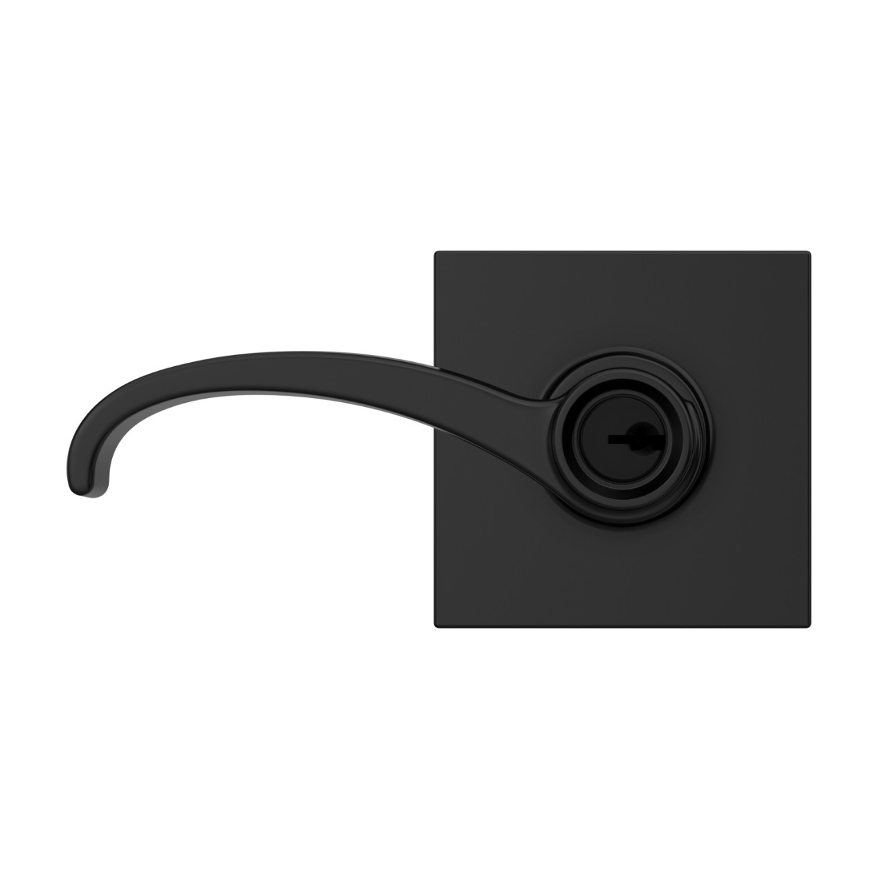 Whitney Lever Keyed Entry Lock with Collins Trim