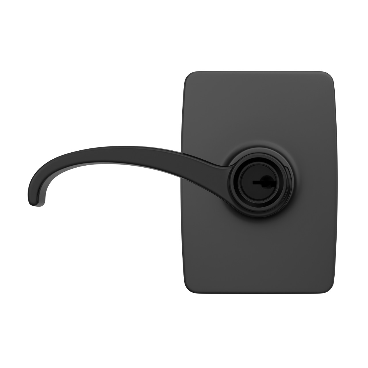 Whitney Lever Keyed Entry Lock with Greene Trim