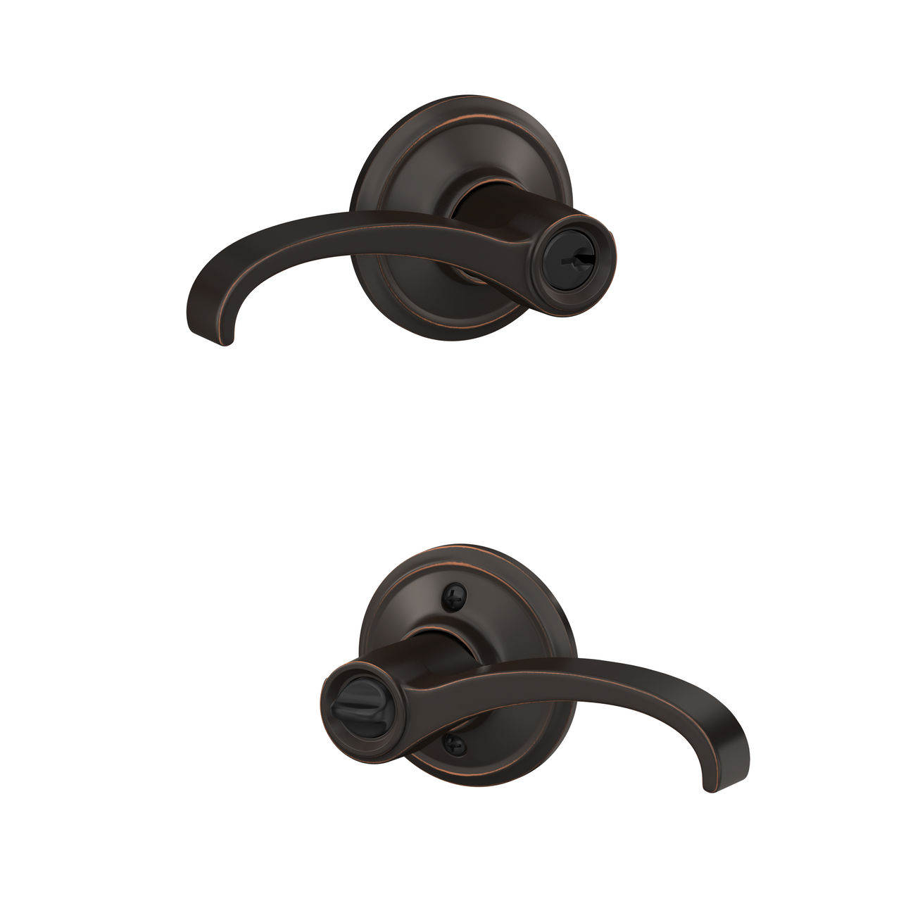 Whitney Lever Keyed Entry Lock