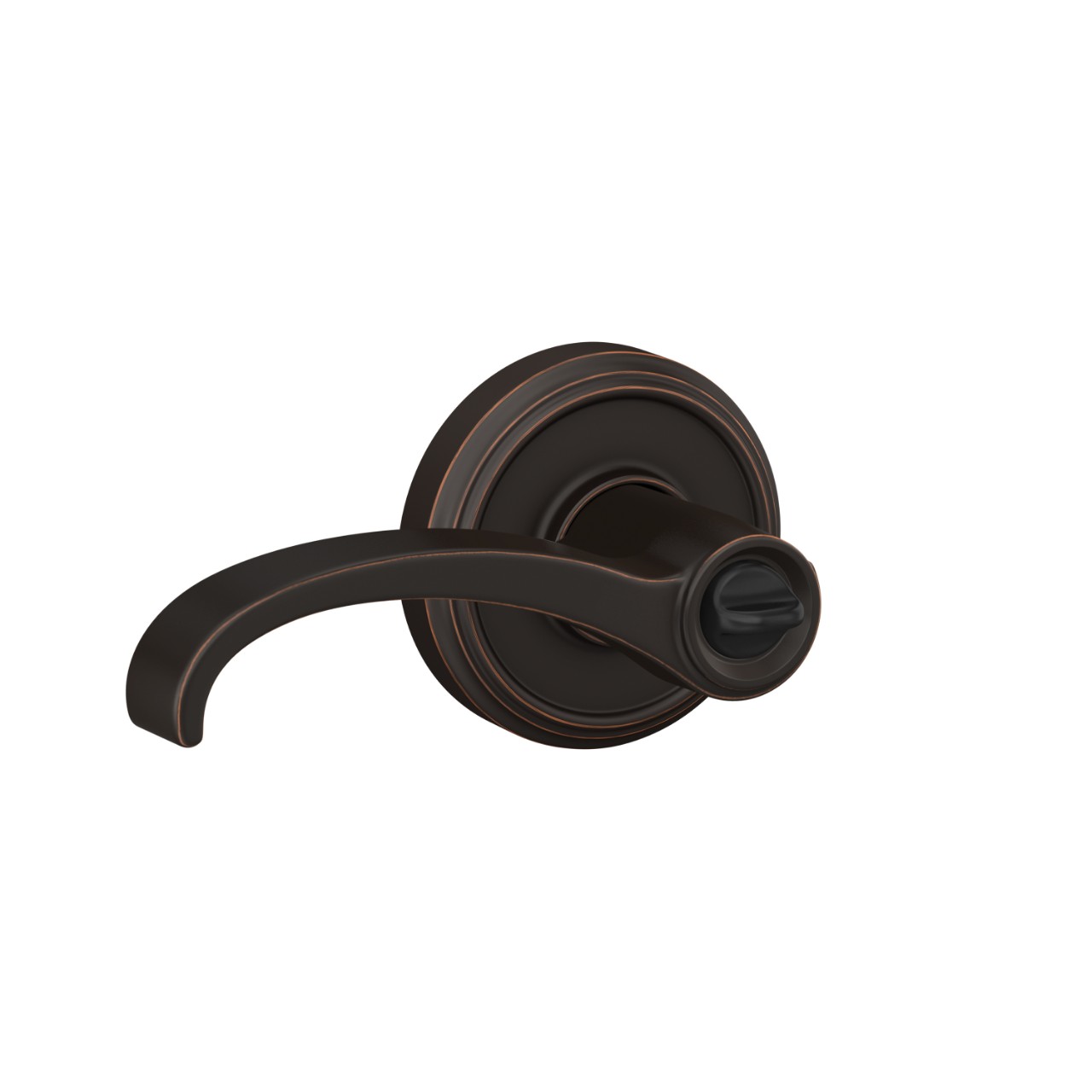Whitney Lever Keyed Entry Lock with Indy Trim