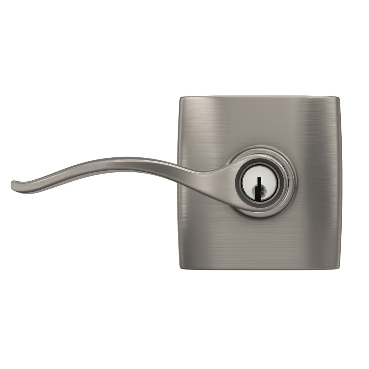 Pennant Lever Keyed Entry Lock with Dalton Trim