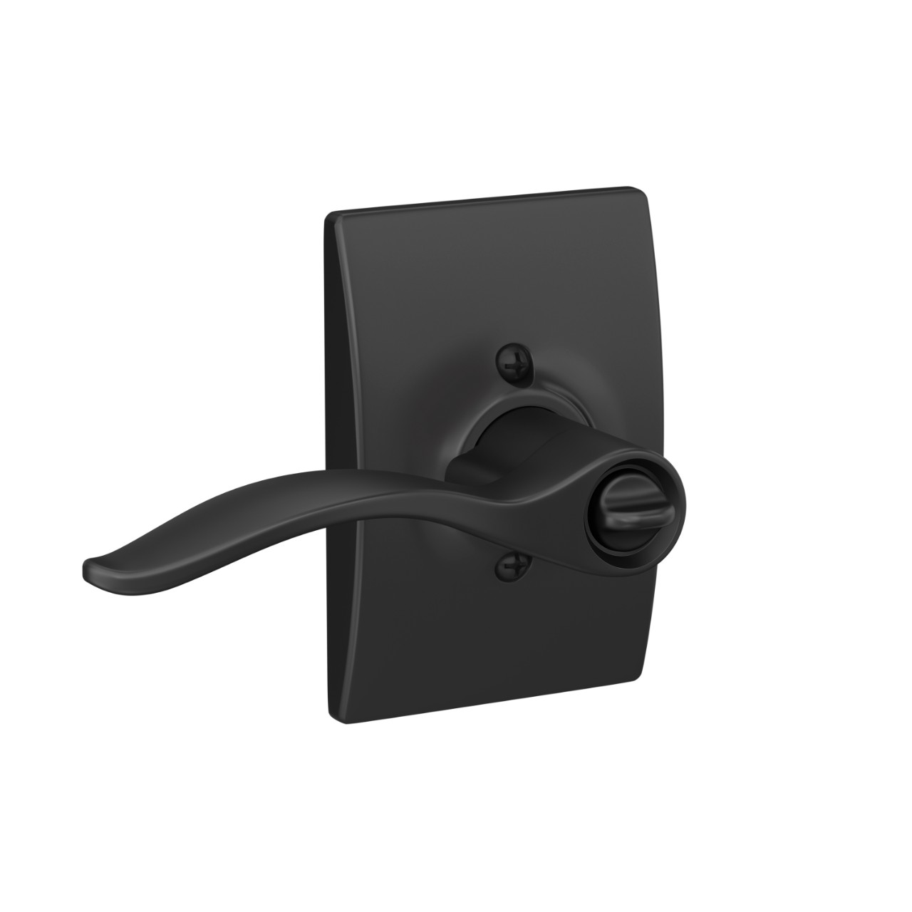 Pennant Lever Keyed Entry Lock with Century Trim