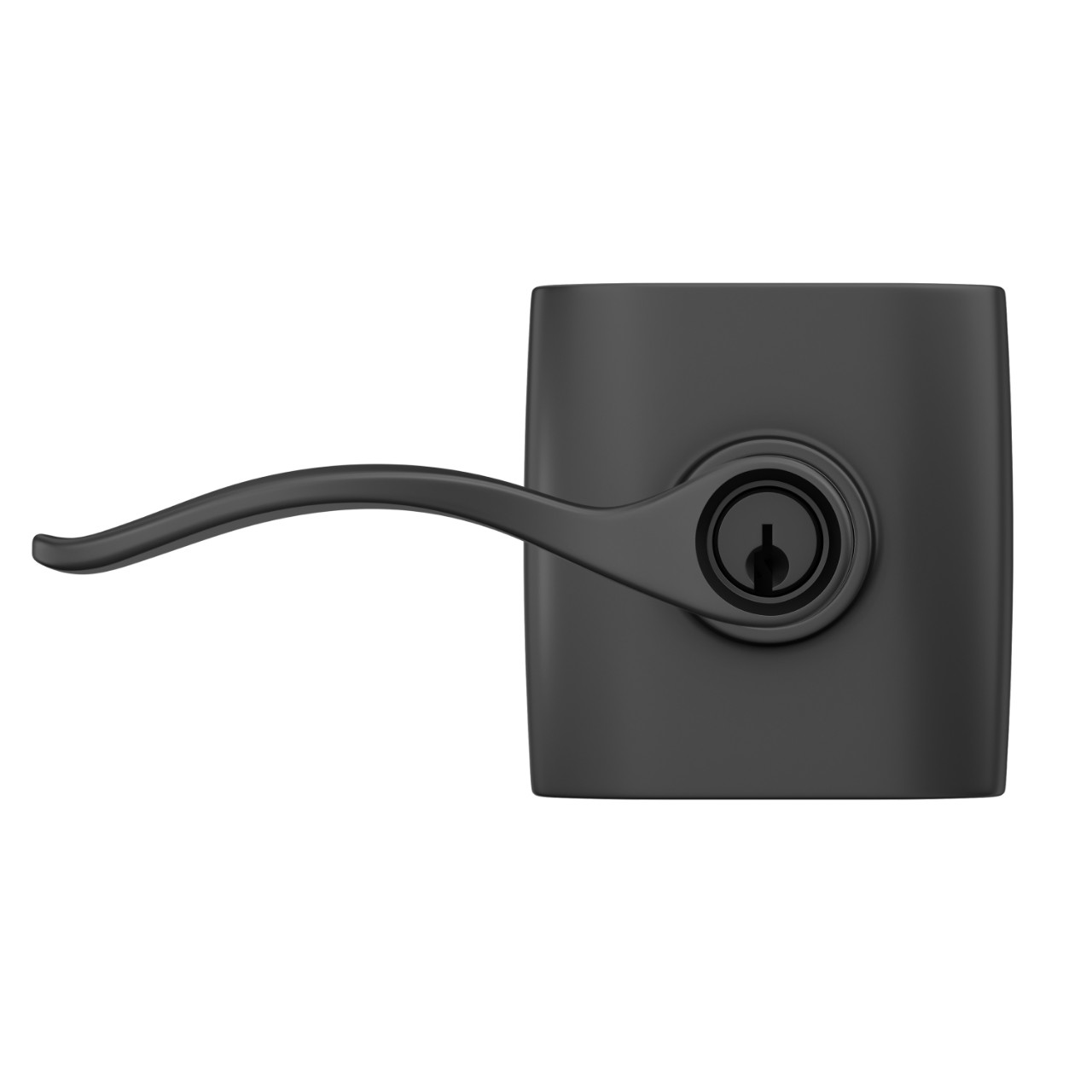 Pennant Lever Keyed Entry Lock with Dalton Trim