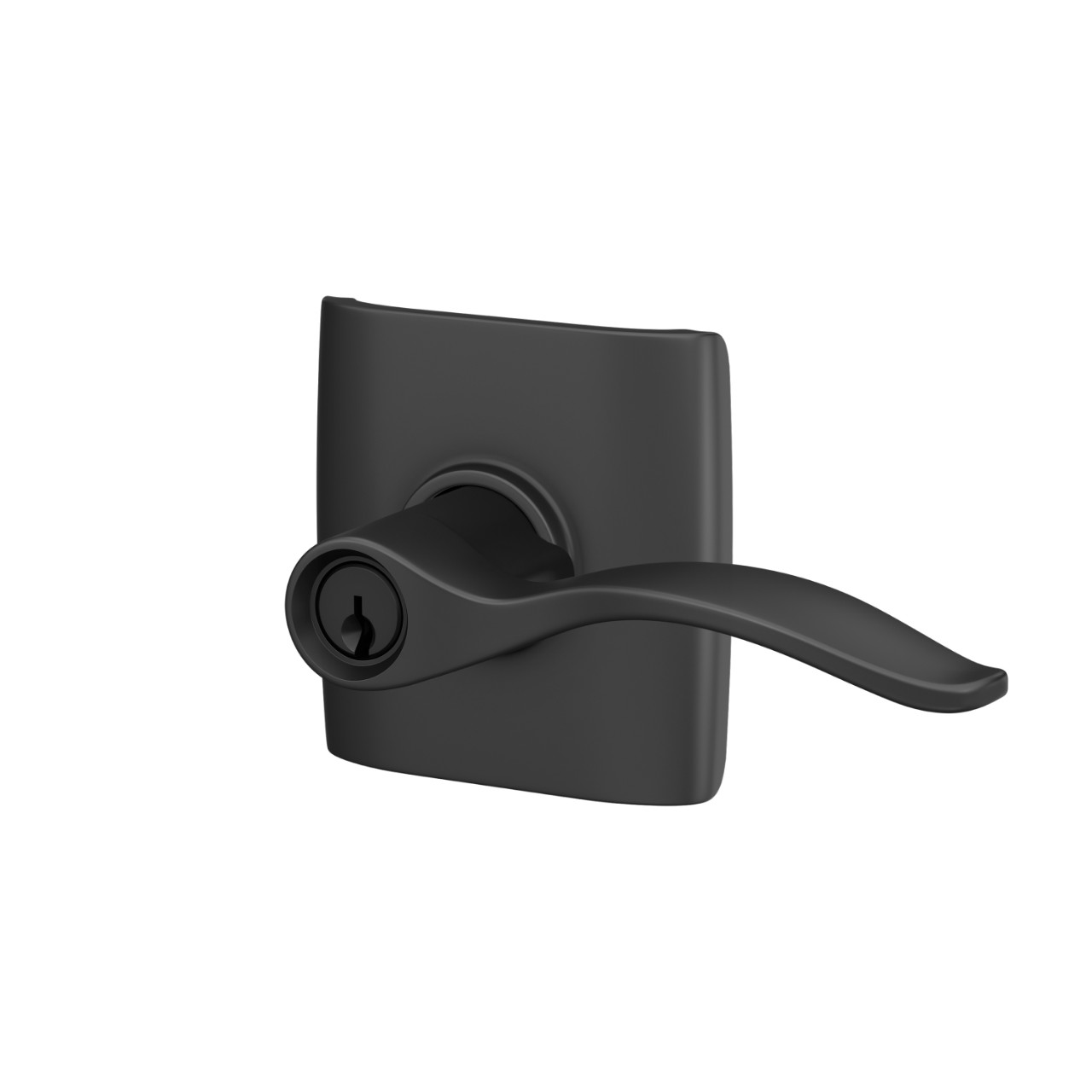 Pennant Lever Keyed Entry Lock with Dalton Trim