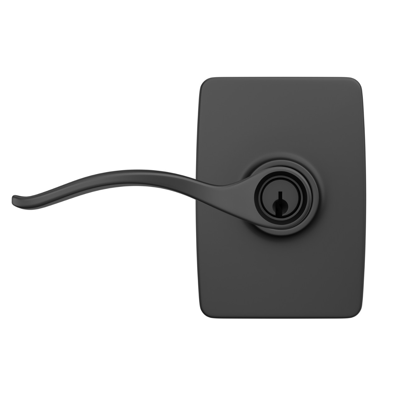 Pennant Lever Keyed Entry Lock with Greene Trim