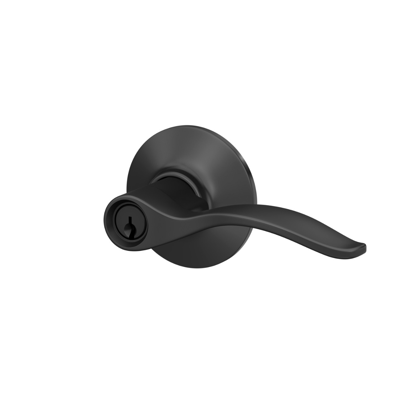 Pennant Lever Keyed Entry Lock with Plymouth Trim