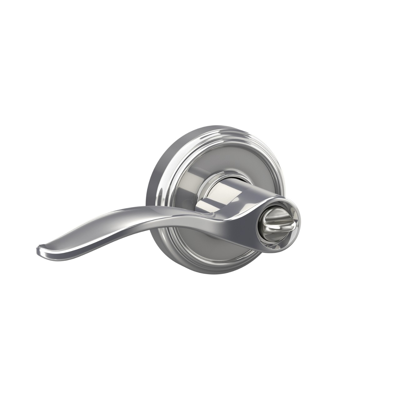 Pennant Lever Keyed Entry Lock with Indy Trim