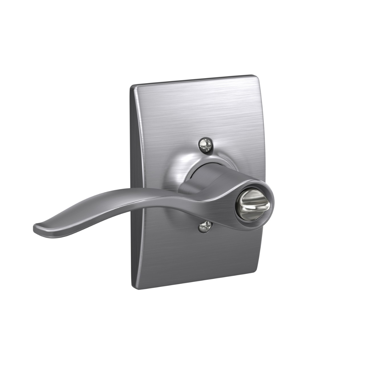 Pennant Lever Keyed Entry Lock with Century Trim