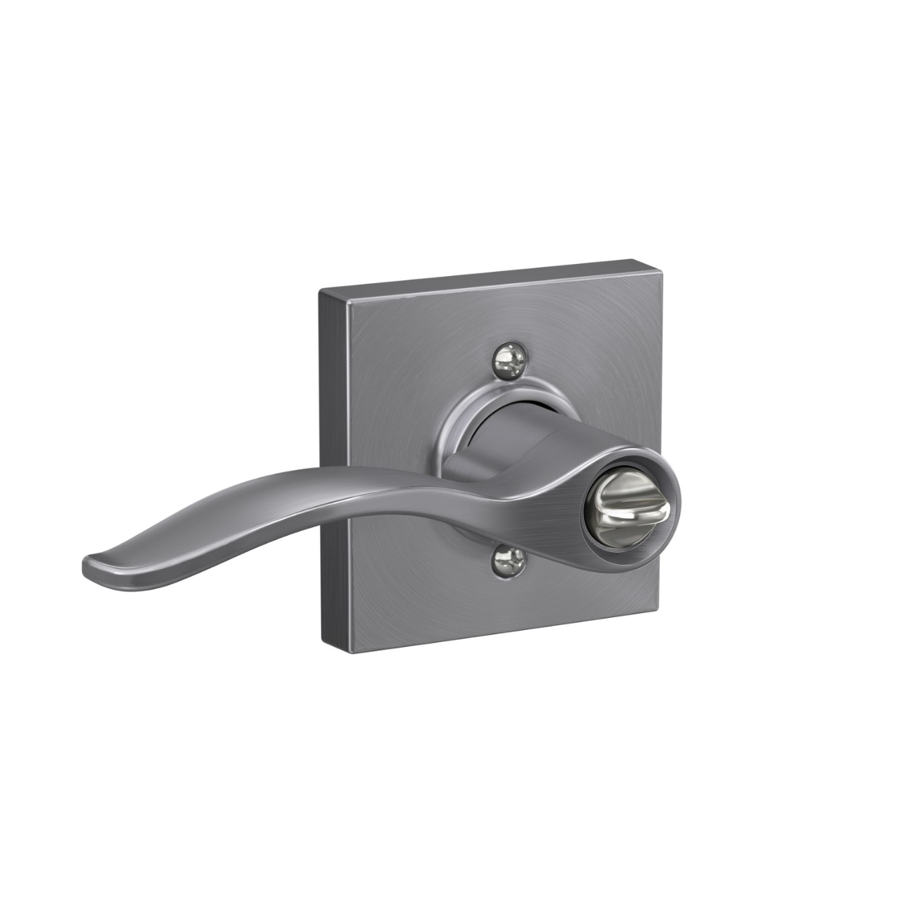 Pennant Lever Keyed Entry Lock with Collins Trim