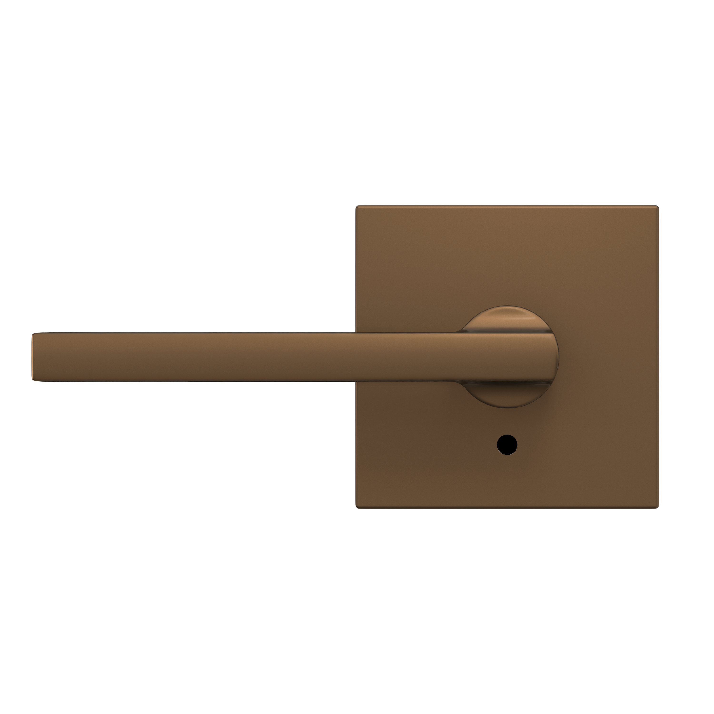 The Refined Finishes Collection Latitude Lever with Collins Trim